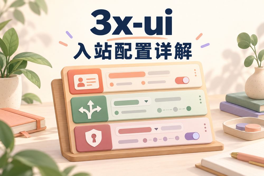 3x-ui 面板入站与客户端配置详解