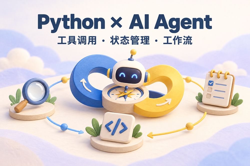 Python 为什么适合 AI Agent？从工具调用到工作流编排