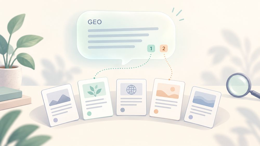GEO 是什么？它真的能让大模型‘愿意推荐你’吗？